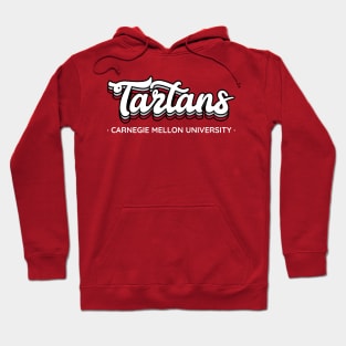 CMU Tartans - Cursive Hoodie